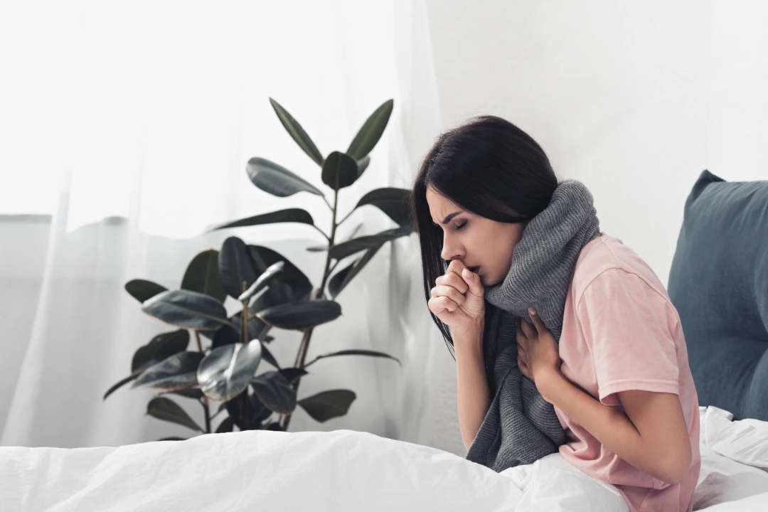 niet slapen door hoesten